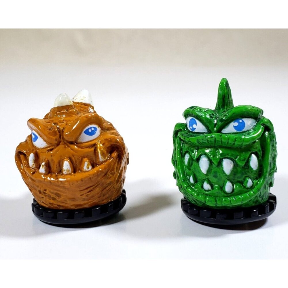 Lot of 2 Wowwee Monster Marble Scary Teeth Horror Rollers